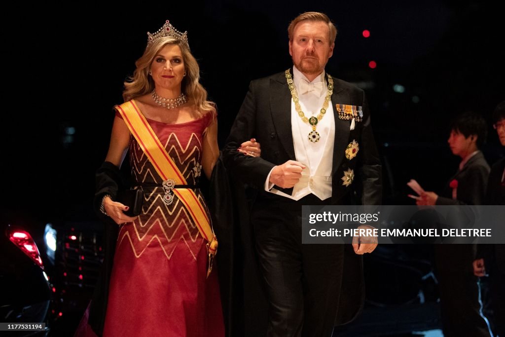 JAPAN-ROYALS-EMPEROR-CEREMONY