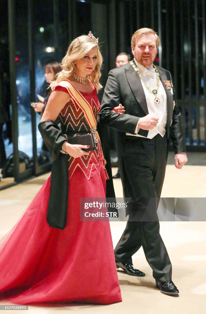 JAPAN-ROYALS-EMPEROR-CEREMONY