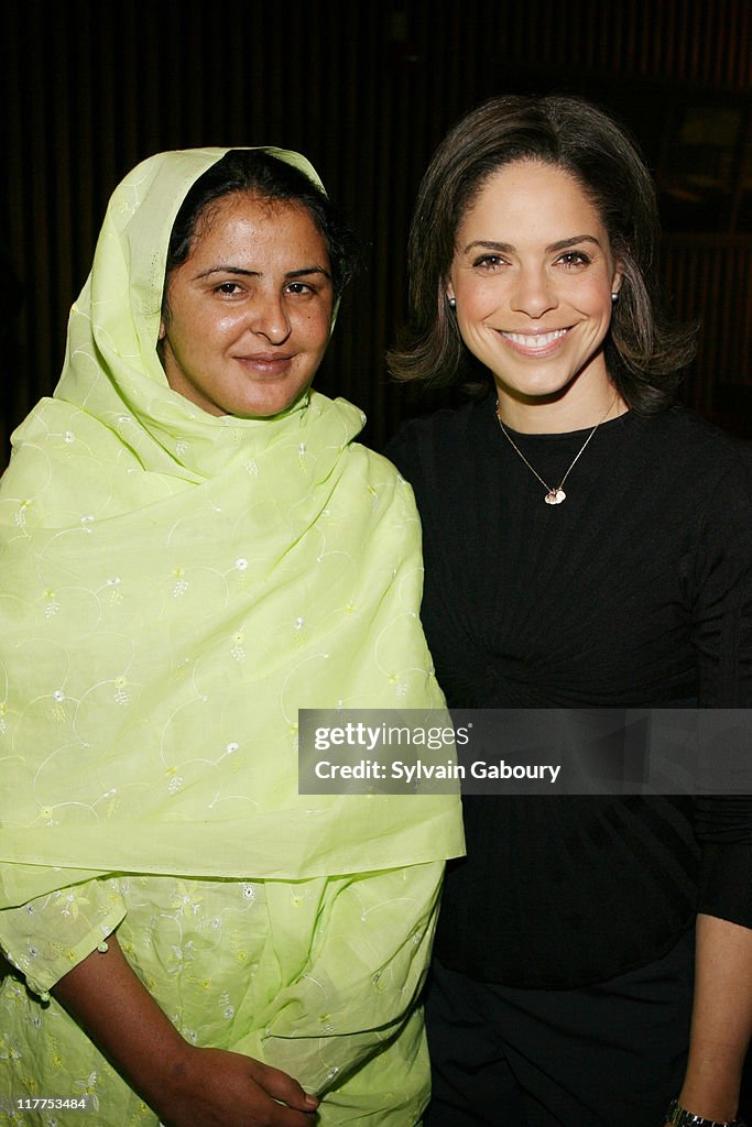 The Virtue Foundation hosted a Mukhtar Mai interview by CNN's Soledad O'Brien.