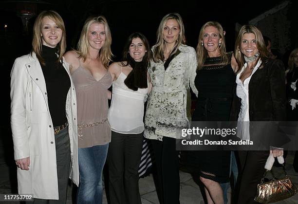 Lisa Kudrow,Maeve Quinlan, Kay O'Connell, Jamie Tisch, Janet Crown Petersen and Lori Loughlin