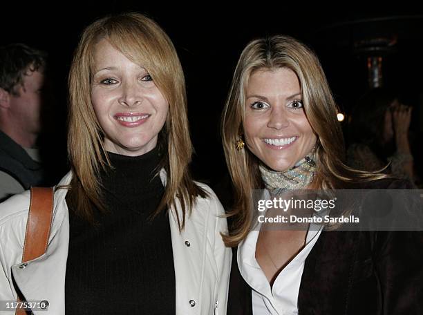 Lisa Kudrow and Lori Loughlin during Stars Make Their Voices Heard at a Silent Auction for Lollipop Theater Network at Private Home in Beverly Hills,...