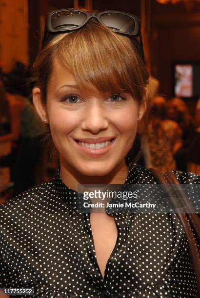 Marla Sokoloff during The Lucky Magazine Club 2006 - Day 3 at The Ritz Carlton Central Park South in New York City, New York, United States.