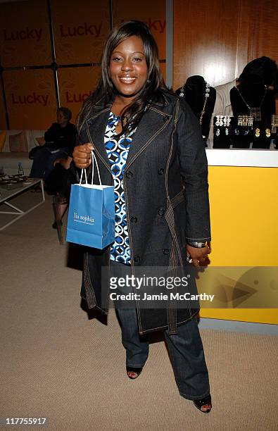 Laquisha Jones during The 4th Annual Lucky Club - Day 1 at The Ritz-Carlton Central Park South in New York City, New York, United States.