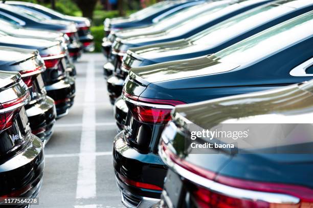 new audi a8 on the parking - audi a8 stock pictures, royalty-free photos & images