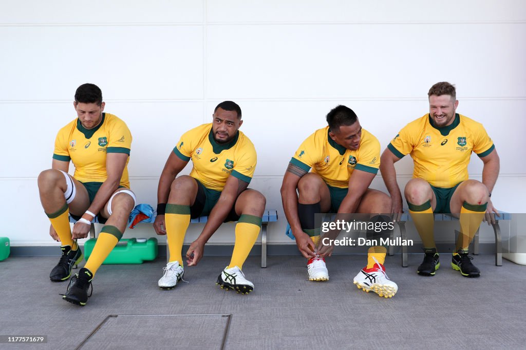 Australian Wallabies 2019 Rugby World Cup Captain's Run
