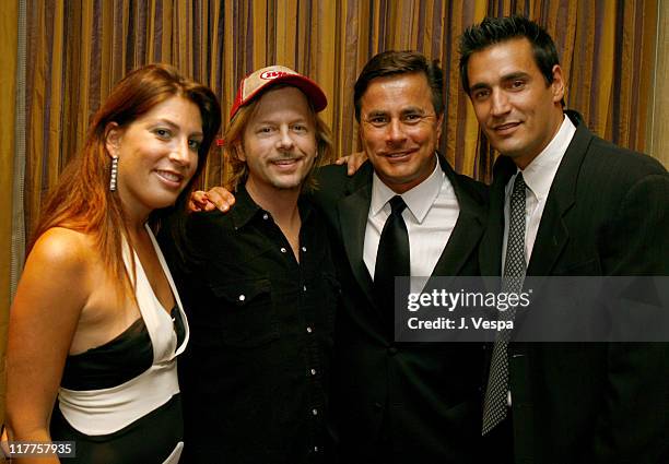 Jessica Meisels, David Spade, Tom Petters and AJ Discala