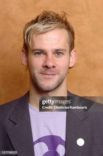 Dominic Monaghan during The Lucky/Cargo Club - An Upfront Week Hospitality Suite - Portrait Studio - Day 3 at Le Parker Meridien in New York City,...