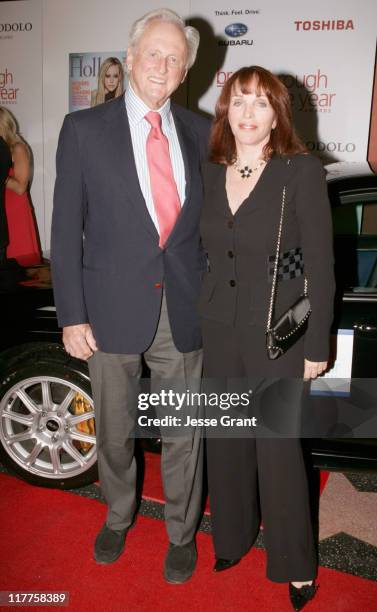 Samuel Goldwyn Jr. And guest during Hollywood Life Magazine's 5th Annual Breakthrough of the Year Awards - Arrivals at Henry Fonda Theatre in...