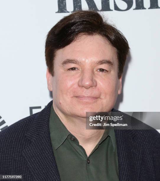 Actor Mike Myers attends the "The Irishman" premiere during the 57th New York Film Festival at Alice Tully Hall, Lincoln Center on September 27, 2019...
