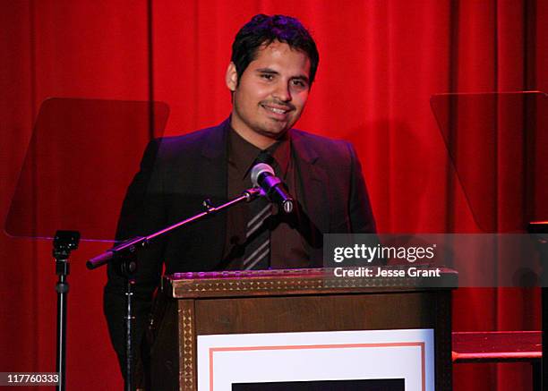 Michael Pena, presenter during Hamilton & Hollywood Life Present the Behind the Camera Awards - Show at The Highlands in Hollywood, California,...