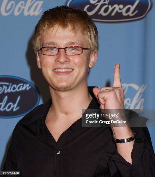 Anthony Fedorov during "American Idol" Season 4 - Top 12 Finalists Party at Astra West in West Hollywood, California, United States.