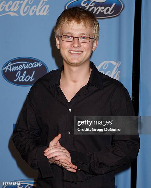 Anthony Fedorov during "American Idol" Season 4 - Top 12 Finalists Party at Astra West in West Hollywood, California, United States.