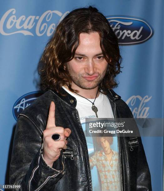 Constantine Maroulis during "American Idol" Season 4 - Top 12 Finalists Party at Astra West in West Hollywood, California, United States.