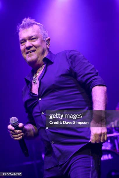 Jimmy Barnes performs on stage at Spark Arena on September 28, 2019 in Auckland, New Zealand.