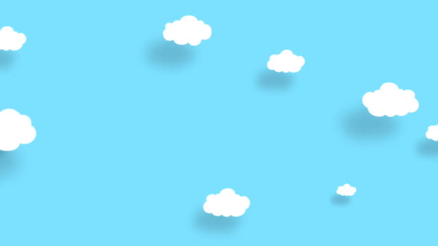 174 Sky Blue White Clouds Cartoon Videos and HD Footage - Getty Images