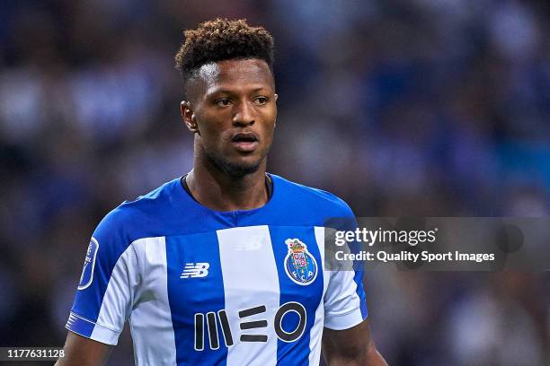 Ze Luis of FC Porto looks on during the Allianz Cup match between FC Porto and CD Santa Clara at Estadio do Dragao on September 25, 2019 in Porto,...