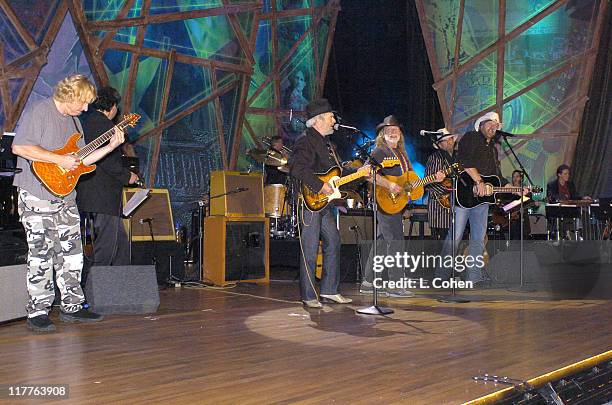 Joe Walsh, Merle Haggard, Willie Nelson and Toby Keith