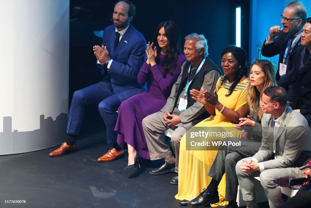 The Duchess Of Sussex Attends The One Young World Summit Opening Ceremony