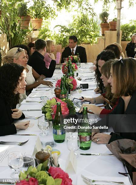 Atmosphere during Cynthia Pett Dante and Tracey Ross Celebrate Dr. Nicholas Perricone's New Book "The Perricone's Promise" at Orso Restaurant in Los...