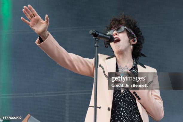 Singer songwriter LP performs live on stage during Ohana Festival at Doheny State Beach on September 27, 2019 in Dana Point, California.