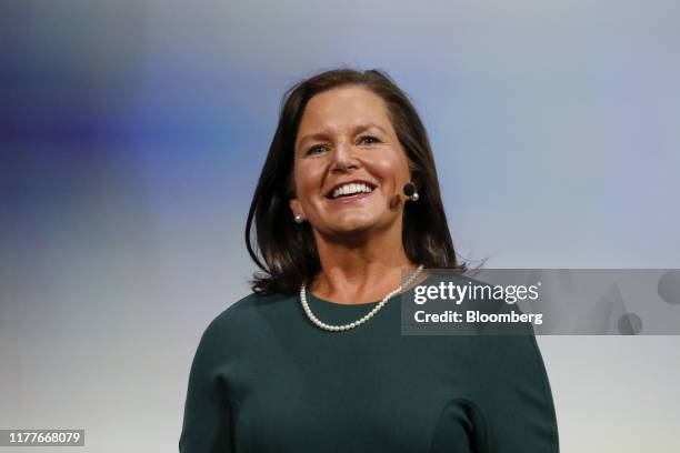 Meredith Attwell Baker, chief executive officer of Cellular Telecommunications Industry Association , speaks during the Mobile World Congress...