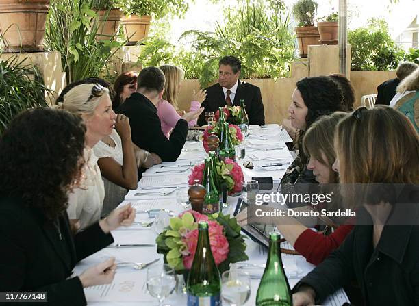 Atmosphere during Cynthia Pett Dante and Tracey Ross Celebrate Dr. Nicholas Perricone's New Book "The Perricone's Promise" at Orso Restaurant in Los...