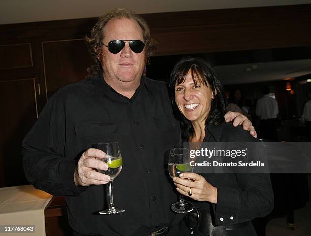 John Carrabino and Allison Kennedy during Max Mara and Women in Film Luncheon Honoring Maria Bello at Private Residence in Los Angeles, CA, United...