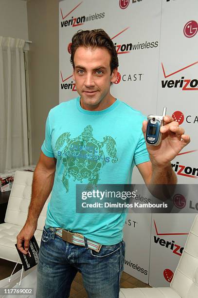 Carlos Ponce during 2005 MTV VMA - Verizon Wireless V CAST Suite - Day 1 at Style Villa at the Sagamore Hotel in Miami, Florida, United States.