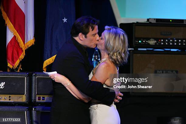 John Travolta and Olivia Newton - John during G'Day LA: Australia Week 2006 - Penfolds Icon Gala Dinner - Show at Palladium in Hollywood, CA, United...