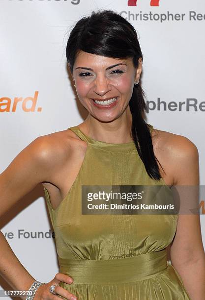 Callie Thorne during Christopher Reeve Foundation Celebrates The Strength and Courage of Christopher & Dana Reeve With A Magical Evening - Arrivals...