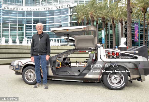 Christopher Lloyd arrives at NostalgiaCon '80s at Anaheim Convention Center on September 28, 2019 in Anaheim, California.