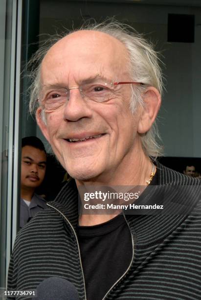 Christopher Lloyd arrives at NostalgiaCon '80s at Anaheim Convention Center on September 28, 2019 in Anaheim, California.