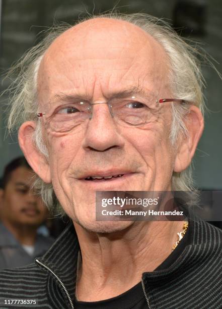 Christopher Lloyd arrives at NostalgiaCon '80s at Anaheim Convention Center on September 28, 2019 in Anaheim, California.