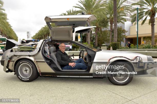 Christopher Lloyd arrives at NostalgiaCon '80s at Anaheim Convention Center on September 28, 2019 in Anaheim, California.