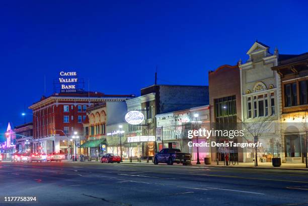 logan, utah - logan utah stock pictures, royalty-free photos & images