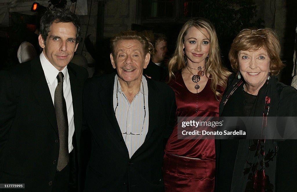 Ben Stiller and Christine Taylor Host a Grand Classics Screening of "Sweet Smell of Success" with YSL at the Playboy Mansion