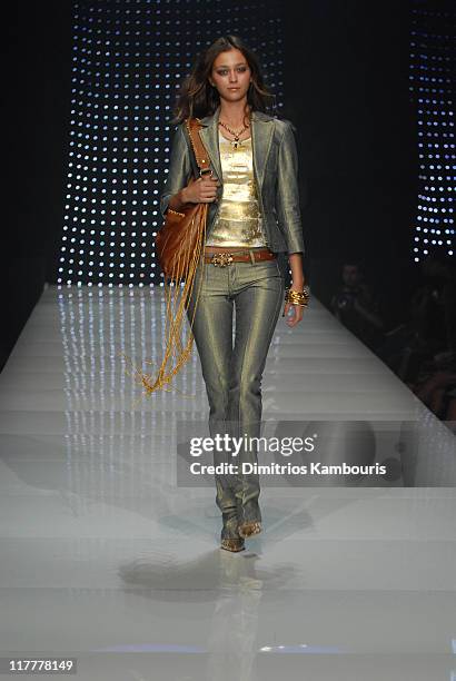 Morgane Dubled wearing Rock & Republic Spring 2007