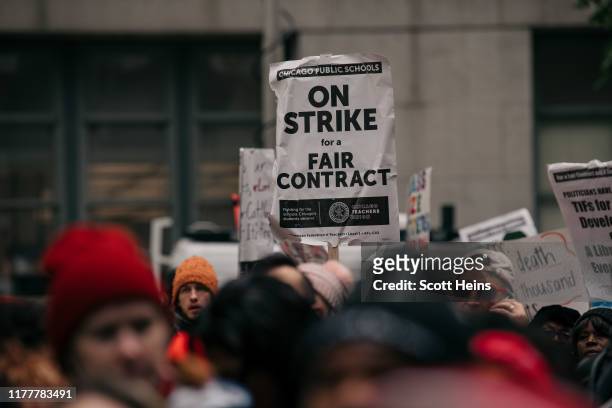 Thousands of demonstrators took to the streets of Downtown Chicago, stopping traffic and circling City Hall in a show support for the ongoing...