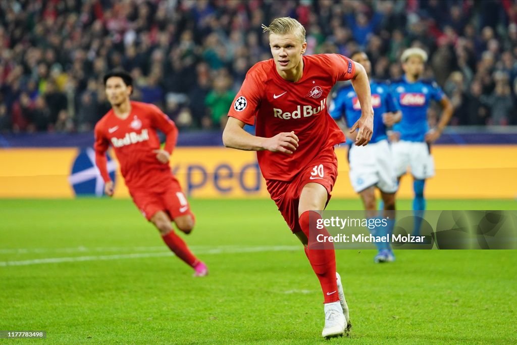 RB Salzburg v SSC Napoli: Group E - UEFA Champions League