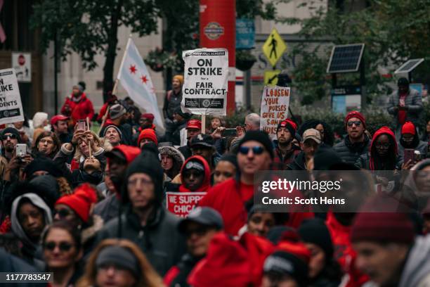 Thousands of demonstrators took to the streets of Downtown Chicago, stopping traffic and circling City Hall in a show support for the ongoing...