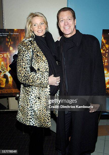 Kimberly Piscopo and Joe Piscopo during "Noel" New York City Premiere - Arrivals at Regal United Artist Battery Park City Stadium 16 in New York...