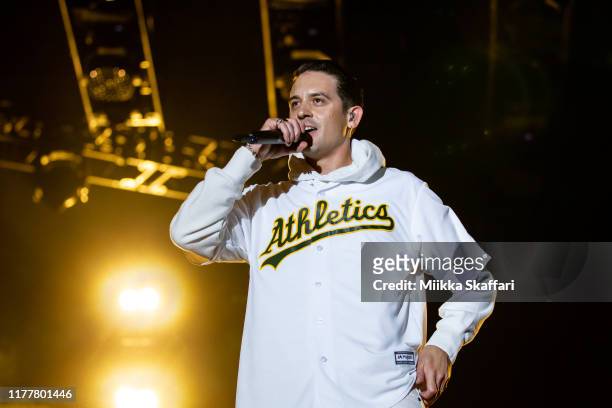 Eazy performs at Rolling Loud festival at Oakland-Alameda County Coliseum on September 28, 2019 in Oakland, California.
