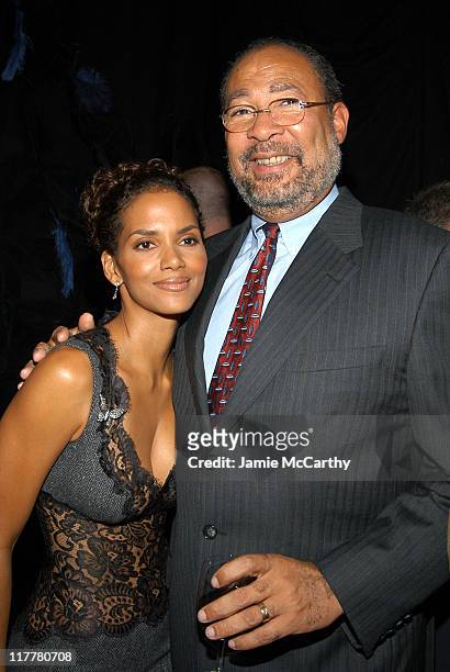Halle Berry and Dick Parsons, Chairman and CEO of Time Warner