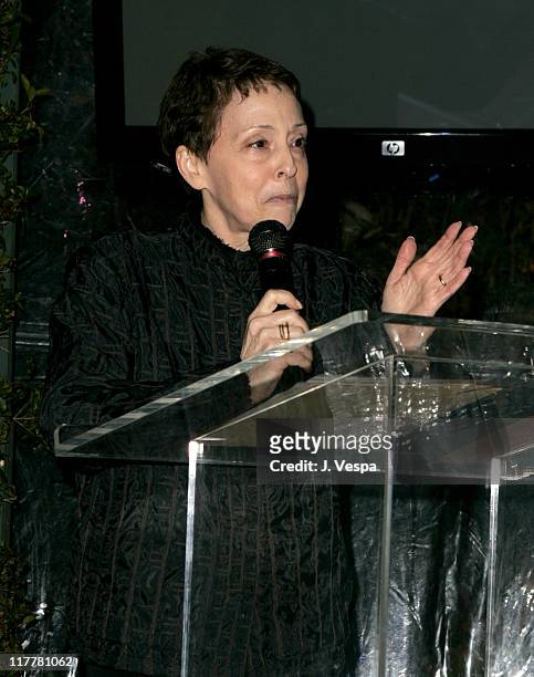 Gail Abarbanel during Barneys New York and Hewlett-Packard Host Proenza Schouler Fashion Show to Benefit the Rape Foundation Co-Sponsored by...