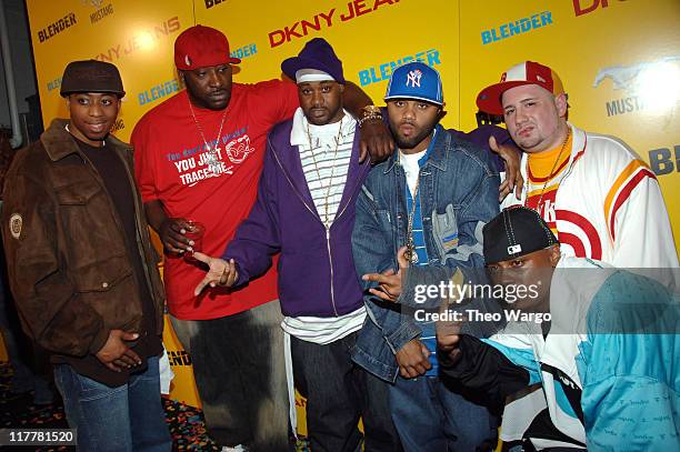 Ghostface Killah during DKNY Jeans Presents Blender Magazine's 5th Anniversary Party at Studio 450 in New York City, New York, United States.