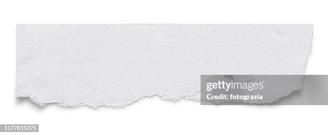 Torn White Paper Torn White Paper