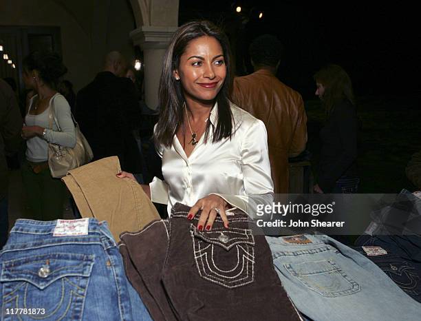 Salli Richardson-Whitfield during HollyRod/ True Religion Brand Jeans Fundraiser - November 19, 2005 at Private Residence in Beverly Hills,...