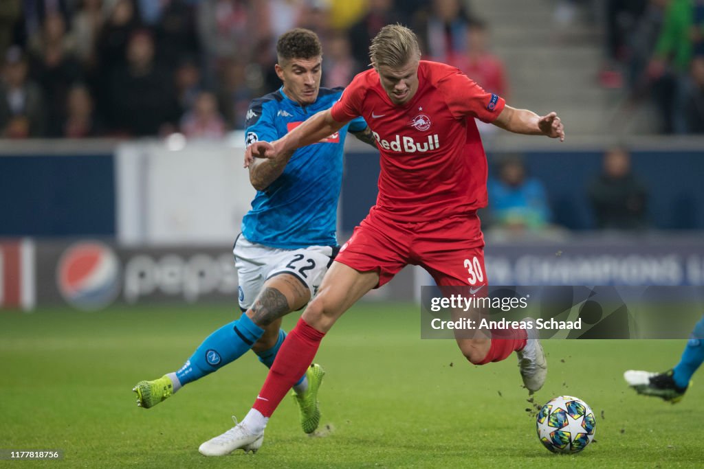 FC Salzburg v SSC Napoli: Group E - UEFA Champions League