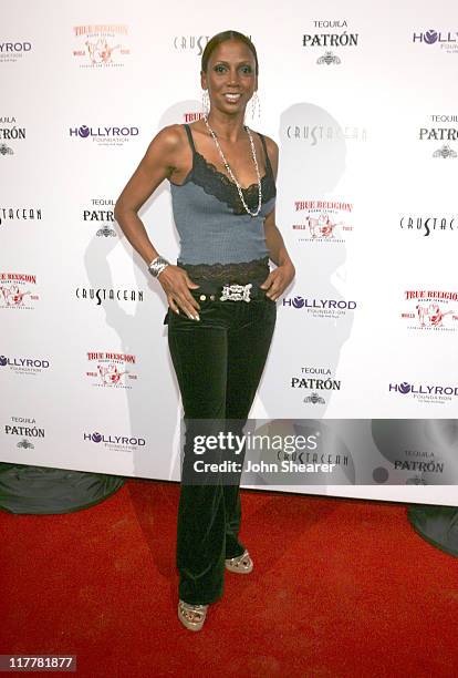Holly Robinson Peete during HollyRod/ True Religion Brand Jeans Fundraiser - November 19, 2005 at Private Residence in Beverly Hills, California,...