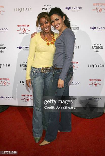 Reagan Gomez Preston and Ion Overman during HollyRod/ True Religion Brand Jeans Fundraiser - November 19, 2005 at Private Residence in Beverly Hills,...